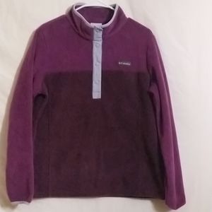 Columbia Fleece Sweater Size Large